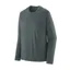 Patagonia Mens Long Sleeved Cap Cool Merino Graphic Shirt - Fitz Roy Fader: Nouveau Green